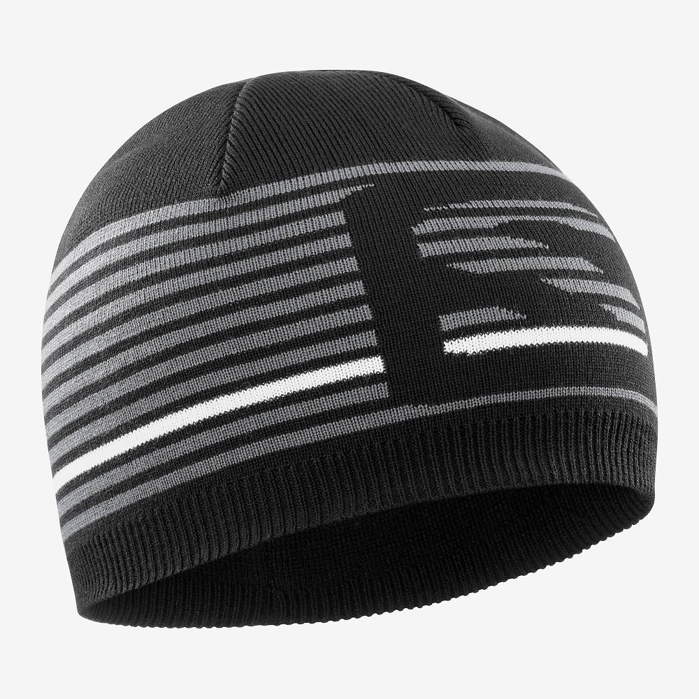 Salomon FLATSPIN Gorros Hombre - Negras - Colombia (87965-VKLP)